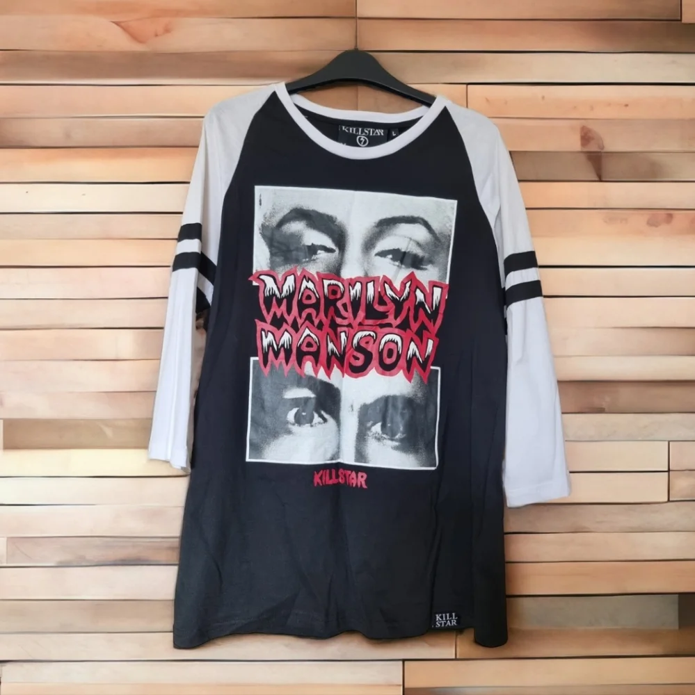 Killstar x marylin manson American conspiracy tee Size L - Picture 1 of 7